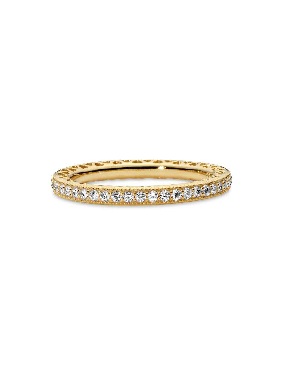 Anillo Signature de plata zirconia cúbica brillante 3