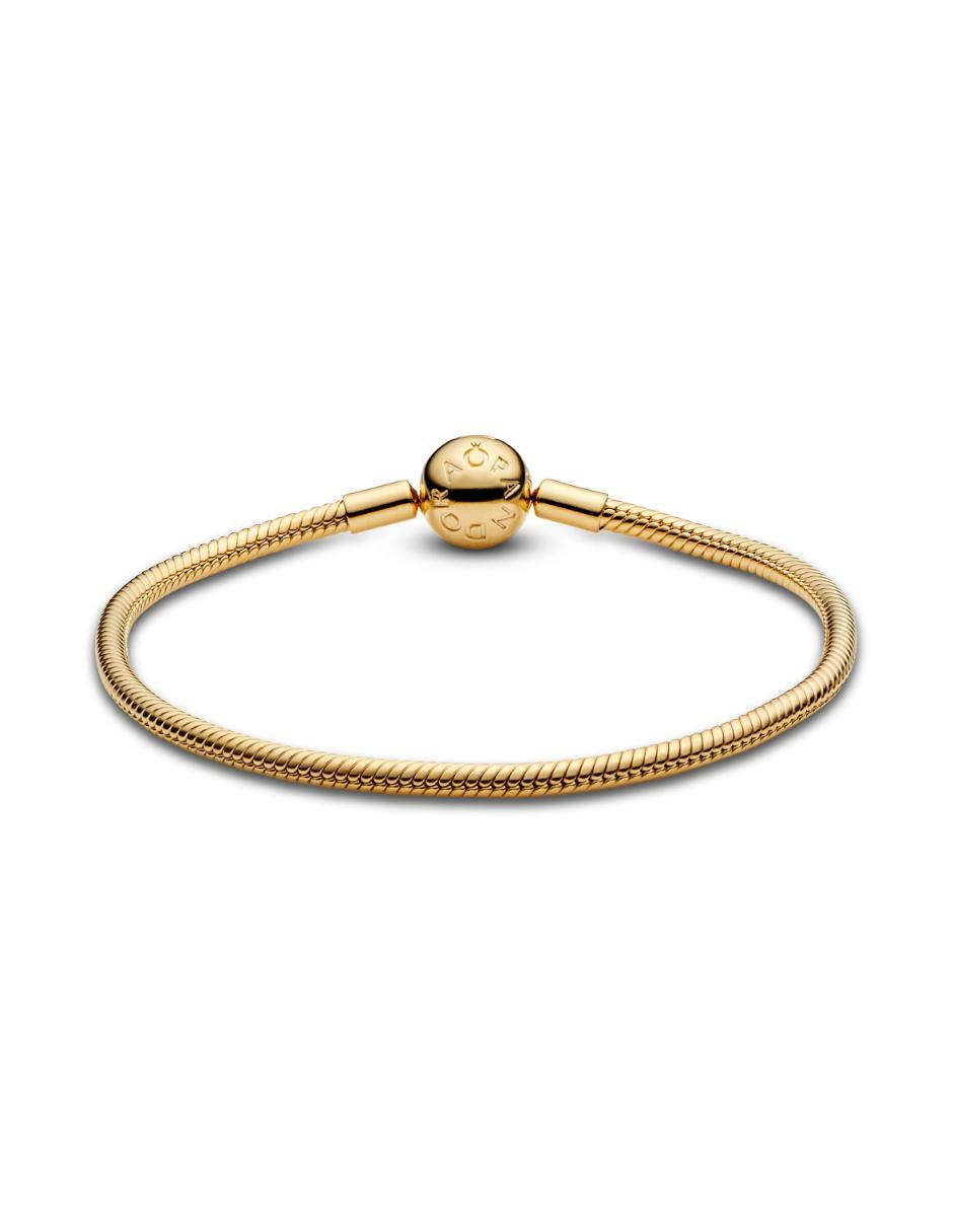 Pulsera de plata P925 con acabado baño oro 4