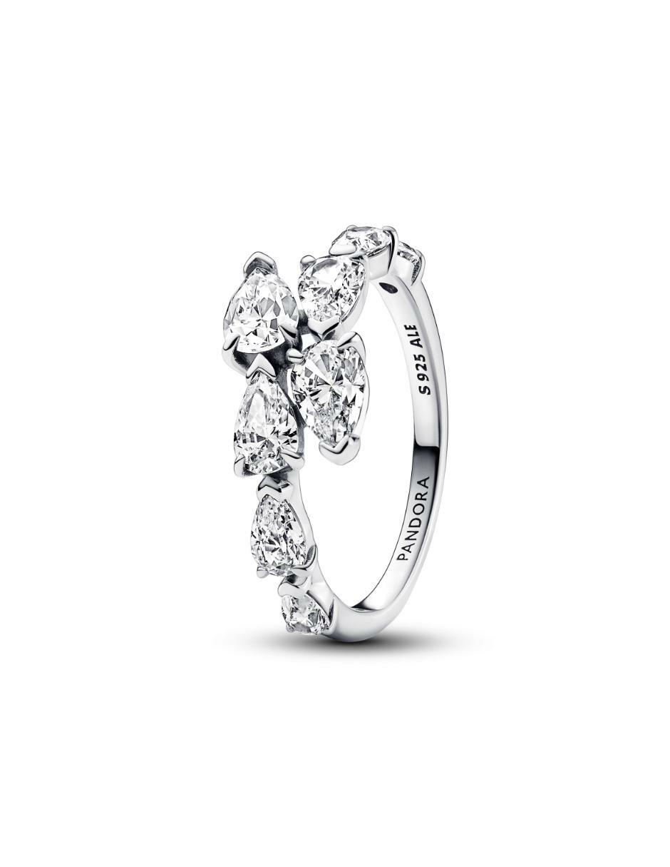 Anillo Timeless P 925 de plata zirconia cúbica brillante