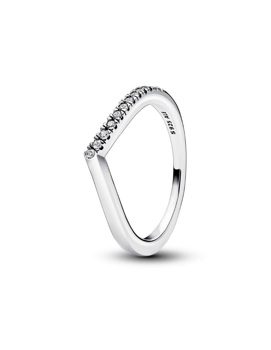 Anillo Timeless P 925 de plata zirconia cúbica brillante 1