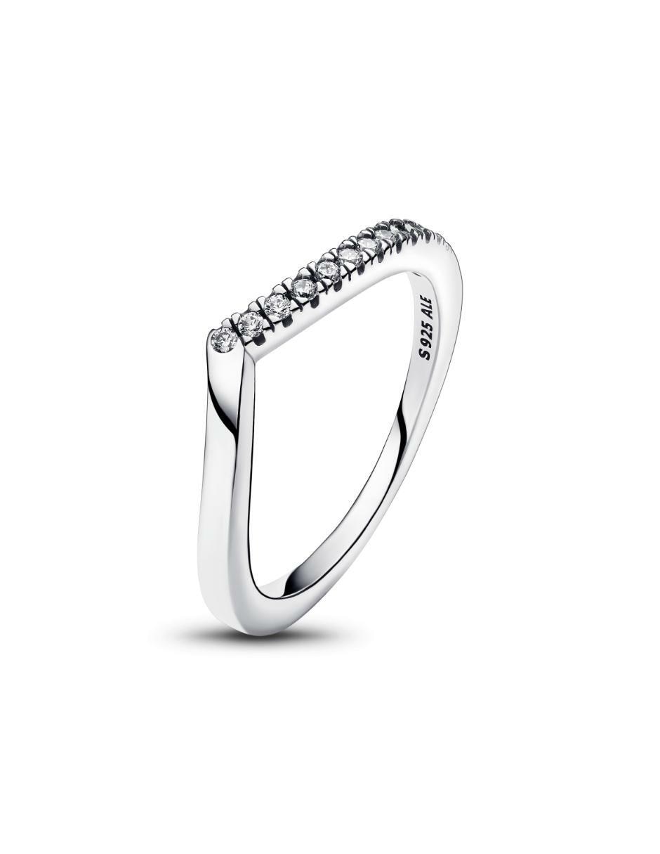 Anillo Timeless P 925 de plata zirconia cúbica brillante 2