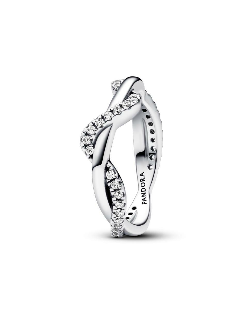 Anillo Timeless P 925 de plata zirconia cúbica brillante