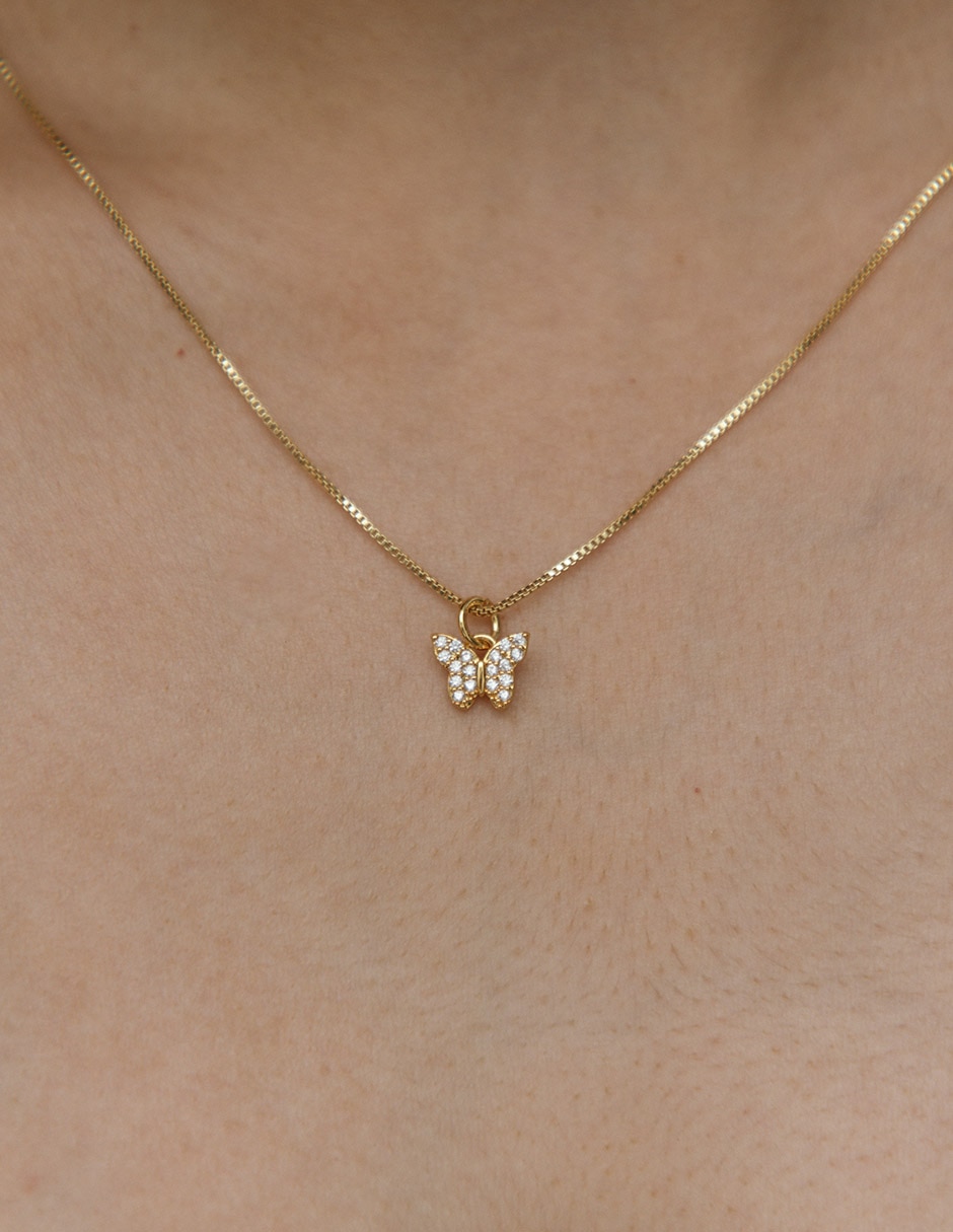 Collar de mariposa 3