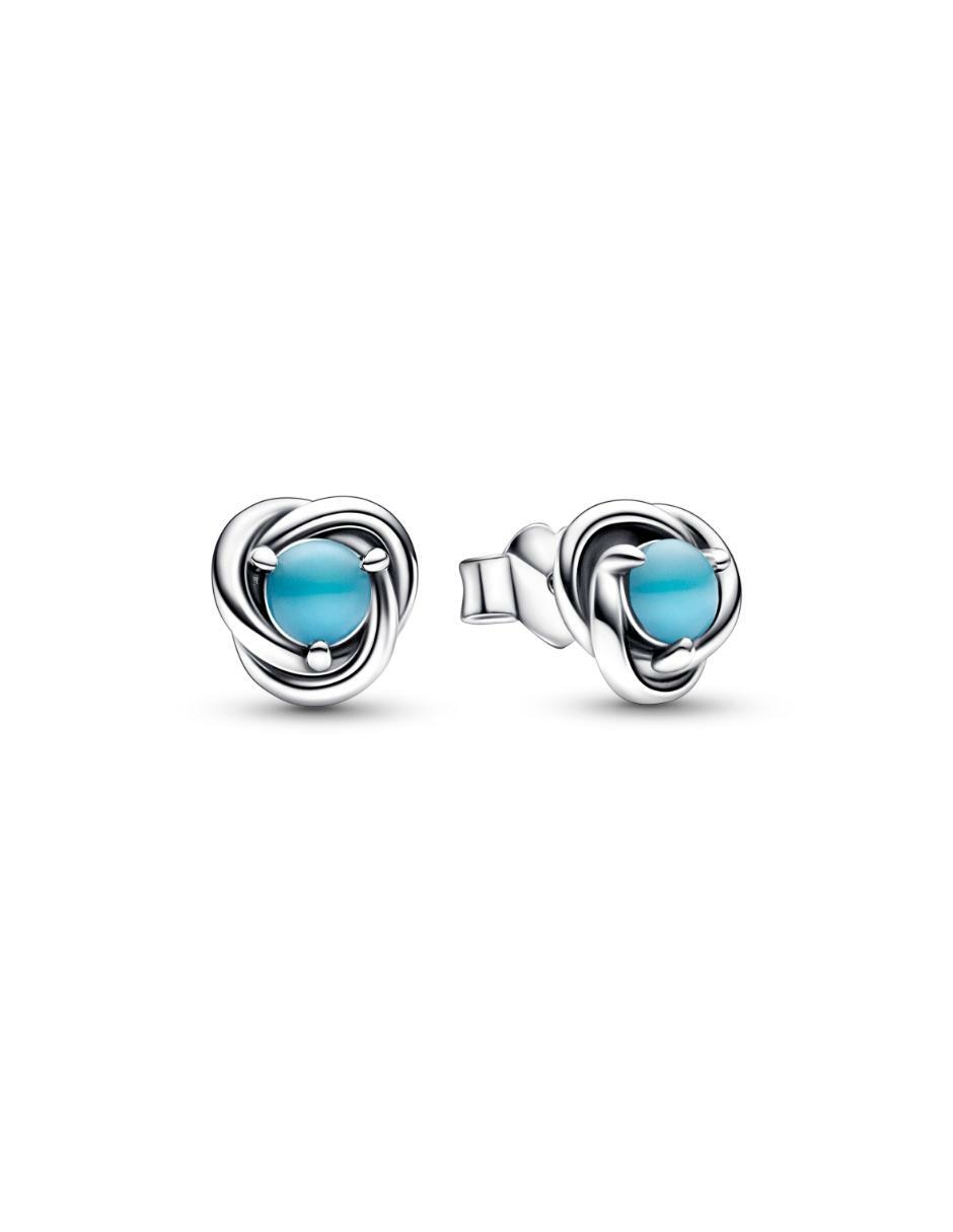 Aretes circulares Moments de plata P 925 cristal