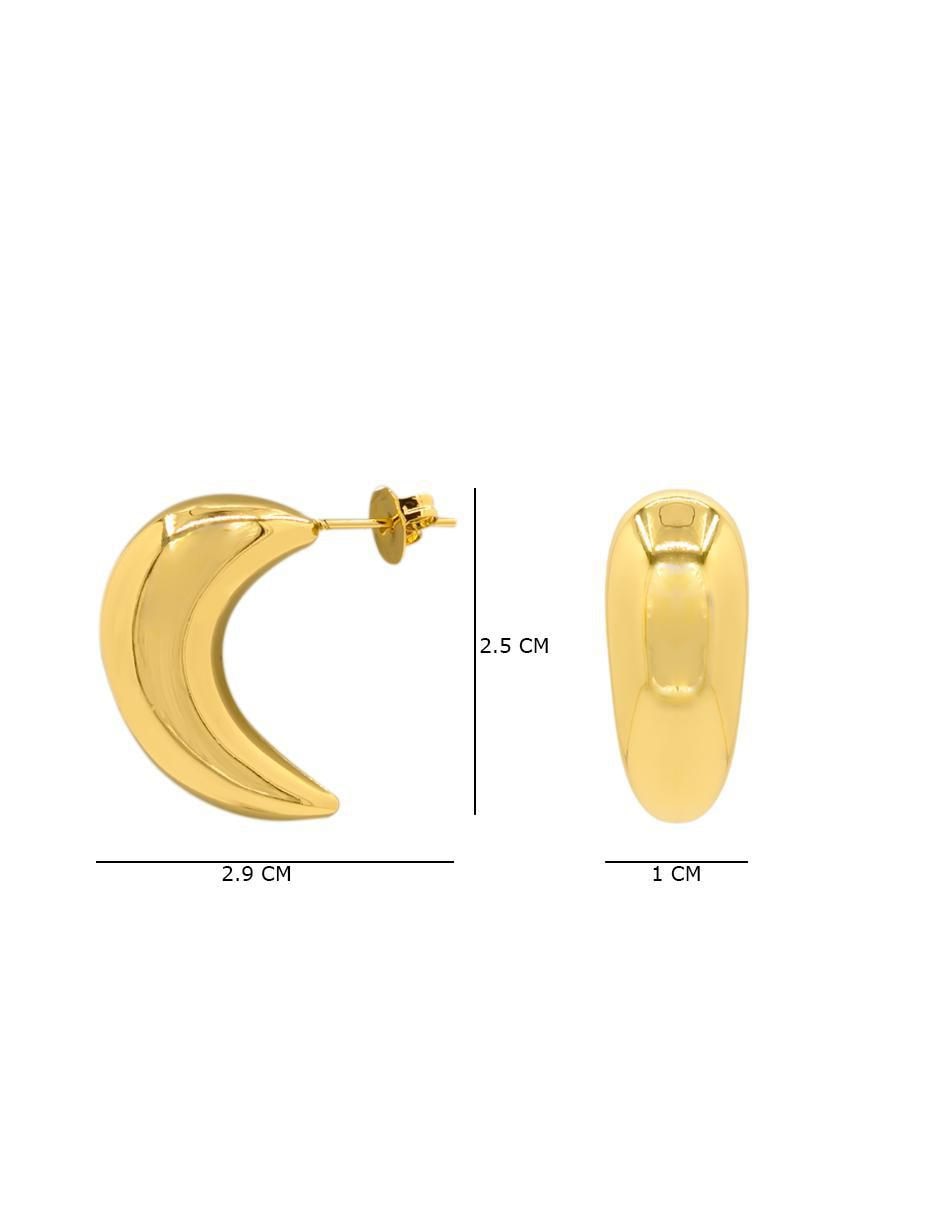 Aretes con acabado brillante 4