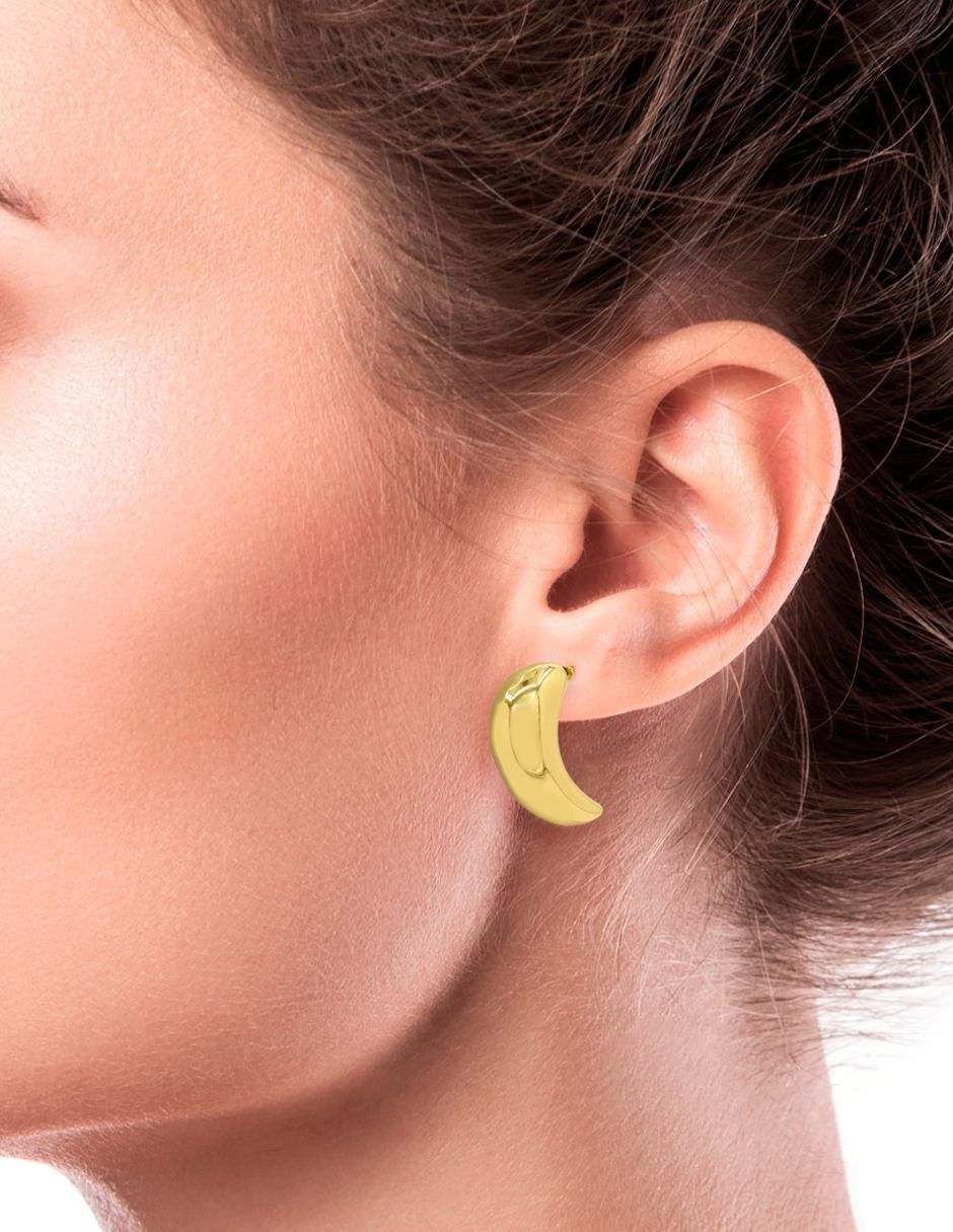 Aretes con acabado brillante 3