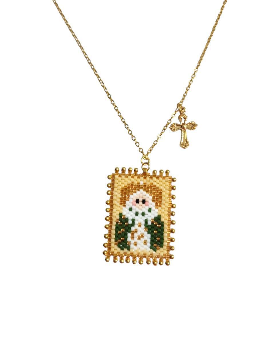 Collar de baño de oro 24 K