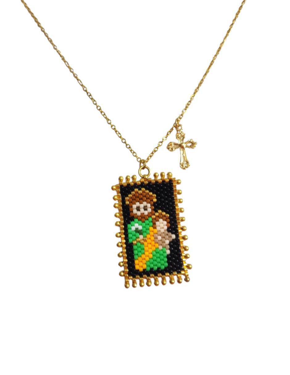 Collar de baño de oro 24 K