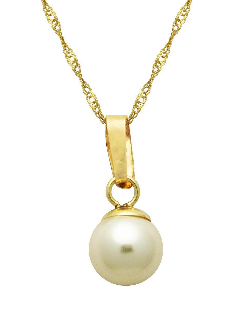 Collar con dije de oro 10 K