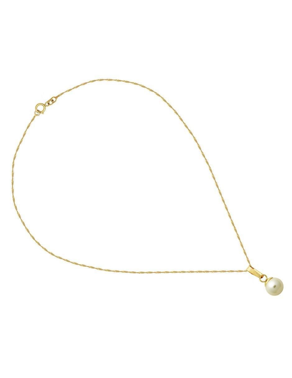 Collar con dije de oro 10 K 4