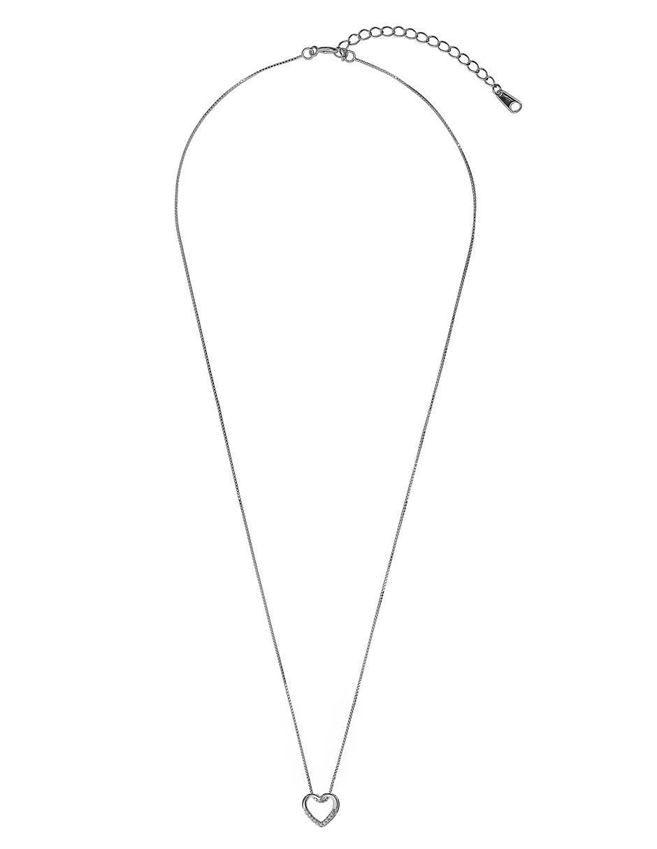Collar de corazón de plata P 925 2