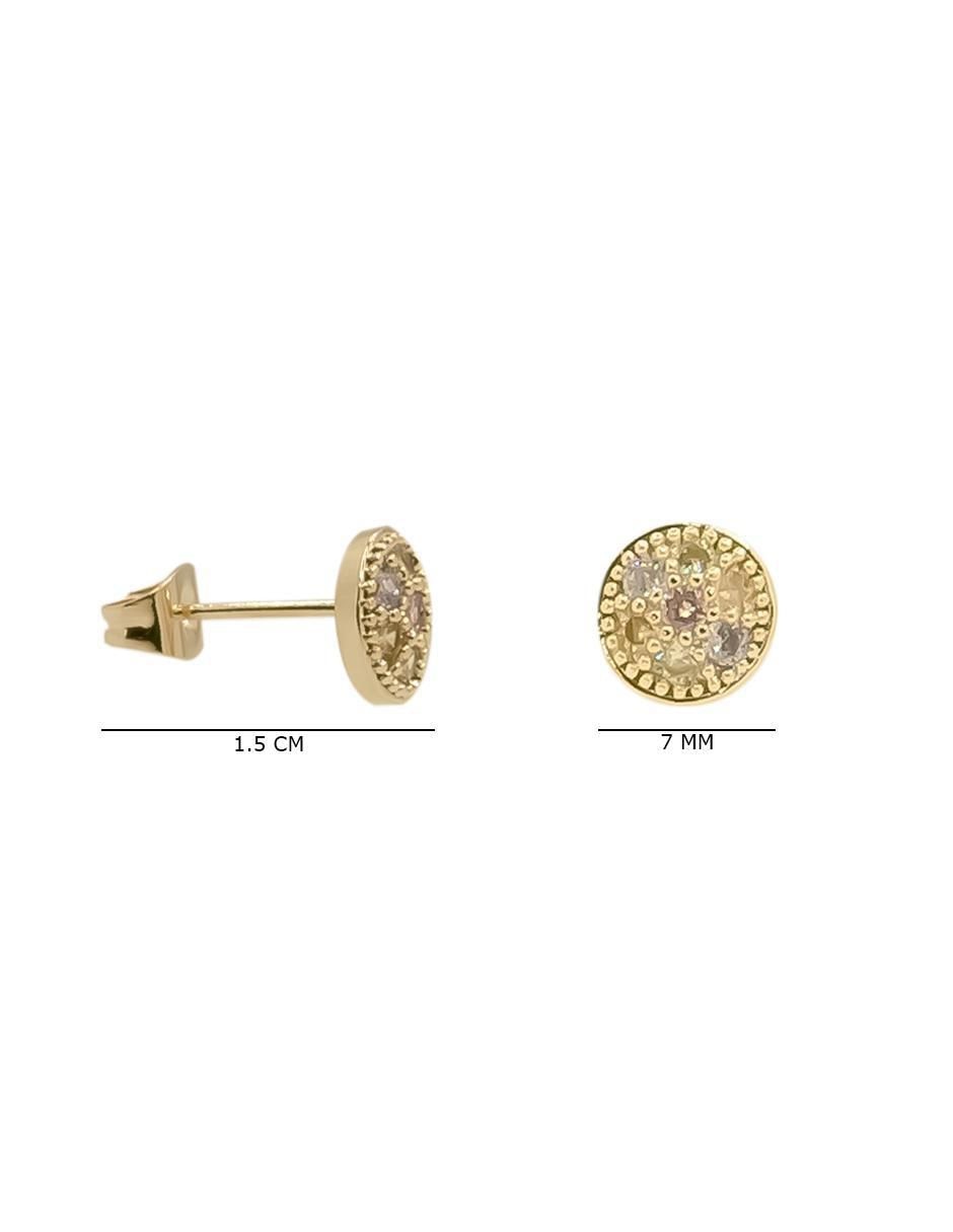 Aretes y collar virgen de guadalupe zirconia 6