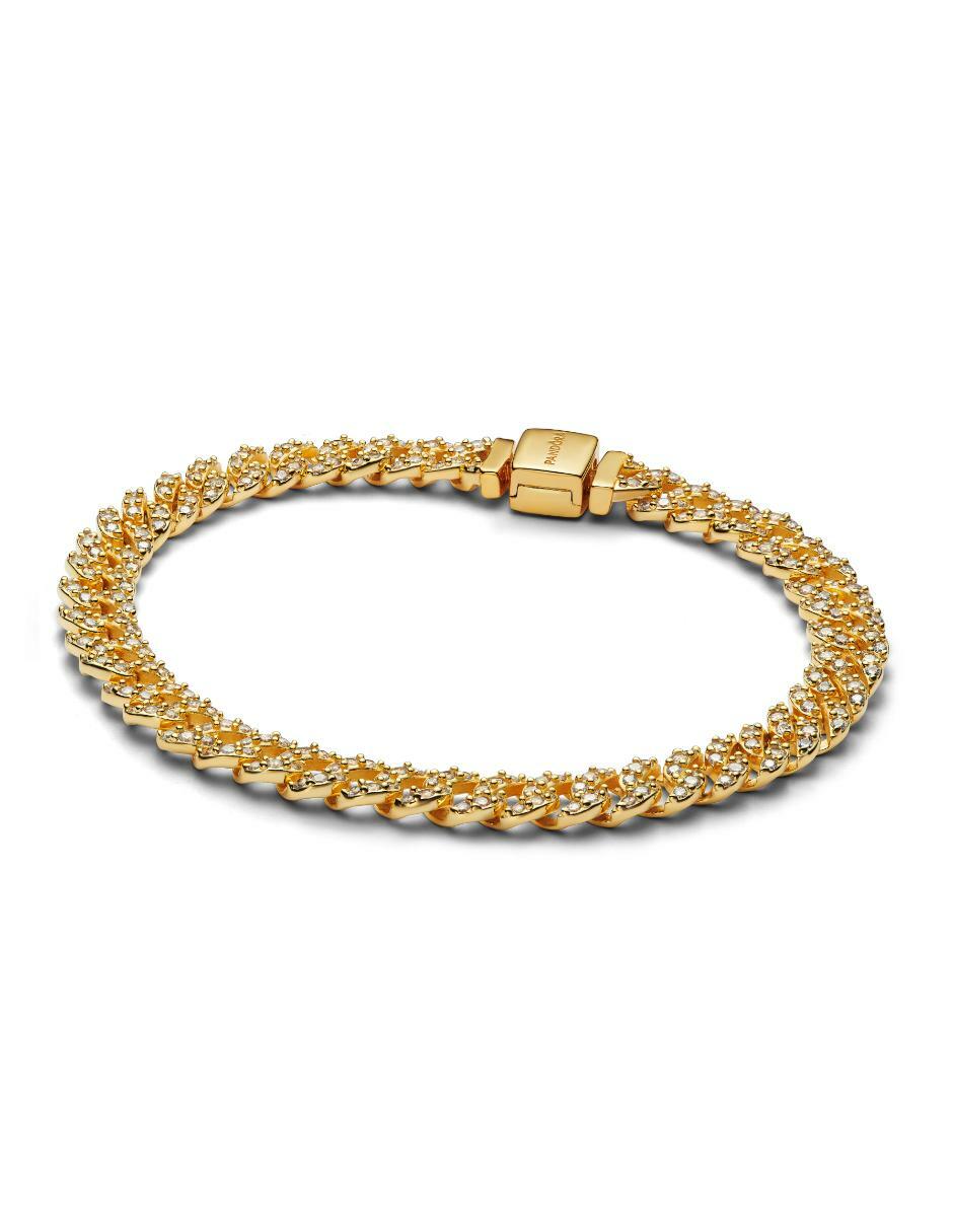 Brazalete de plata P 925 con acabado brillante 2
