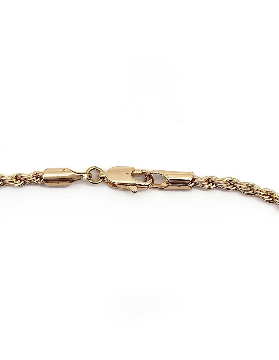 Pulsera de oro laminado 8 k Torzal 2