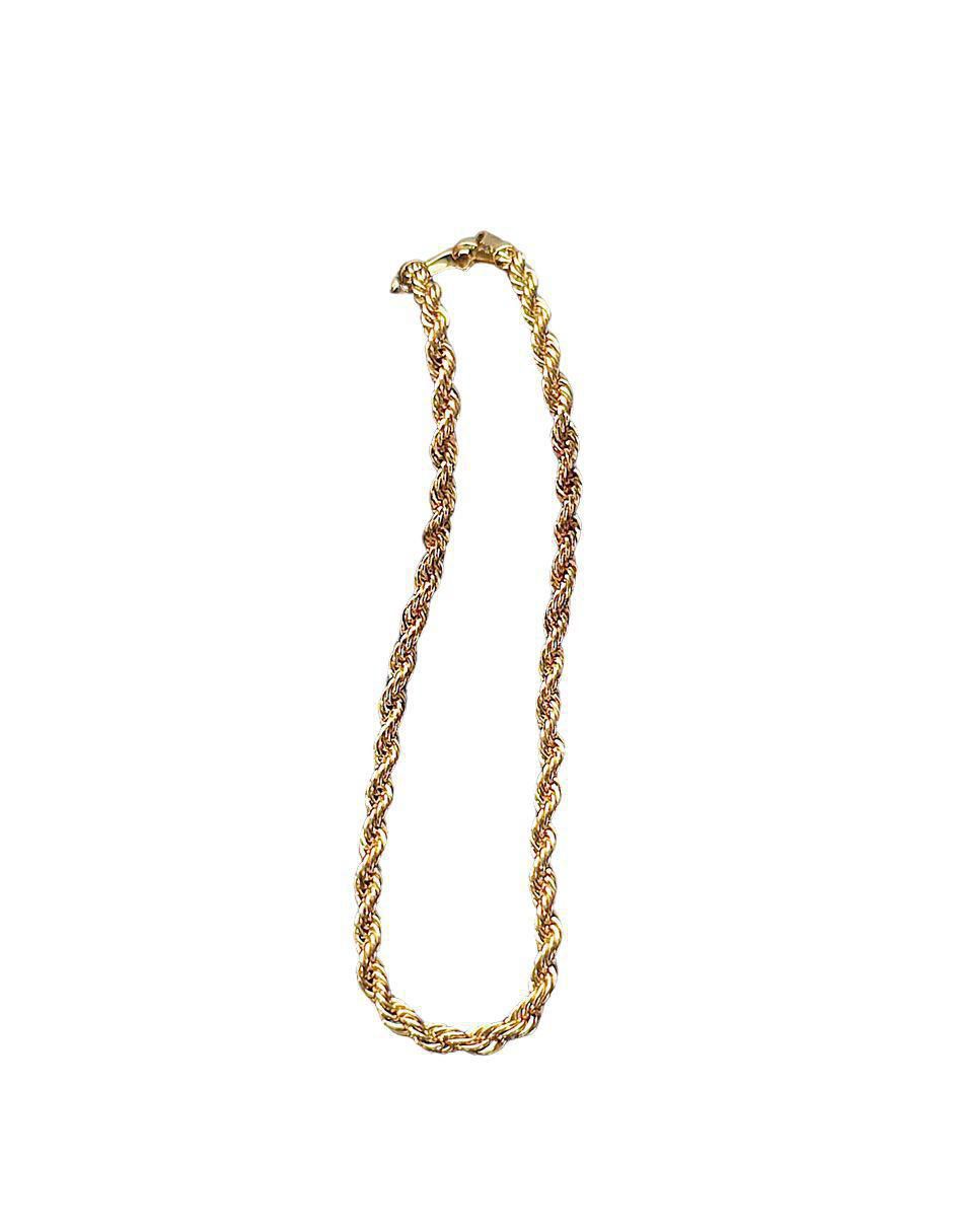 Pulsera de oro laminado 8 k Torzal 3