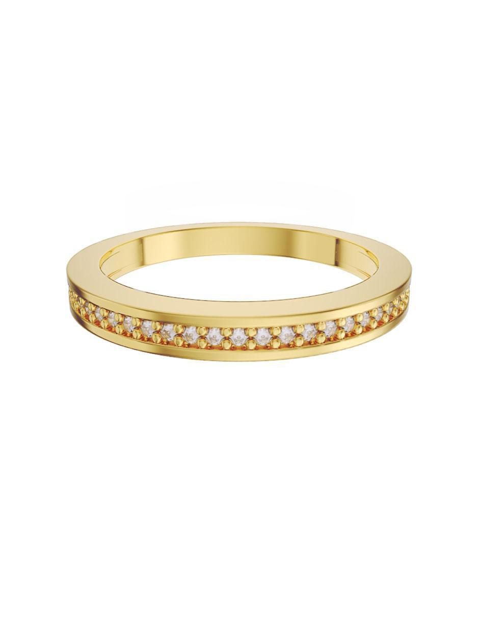 Churumbela de oro 14 k zirconia