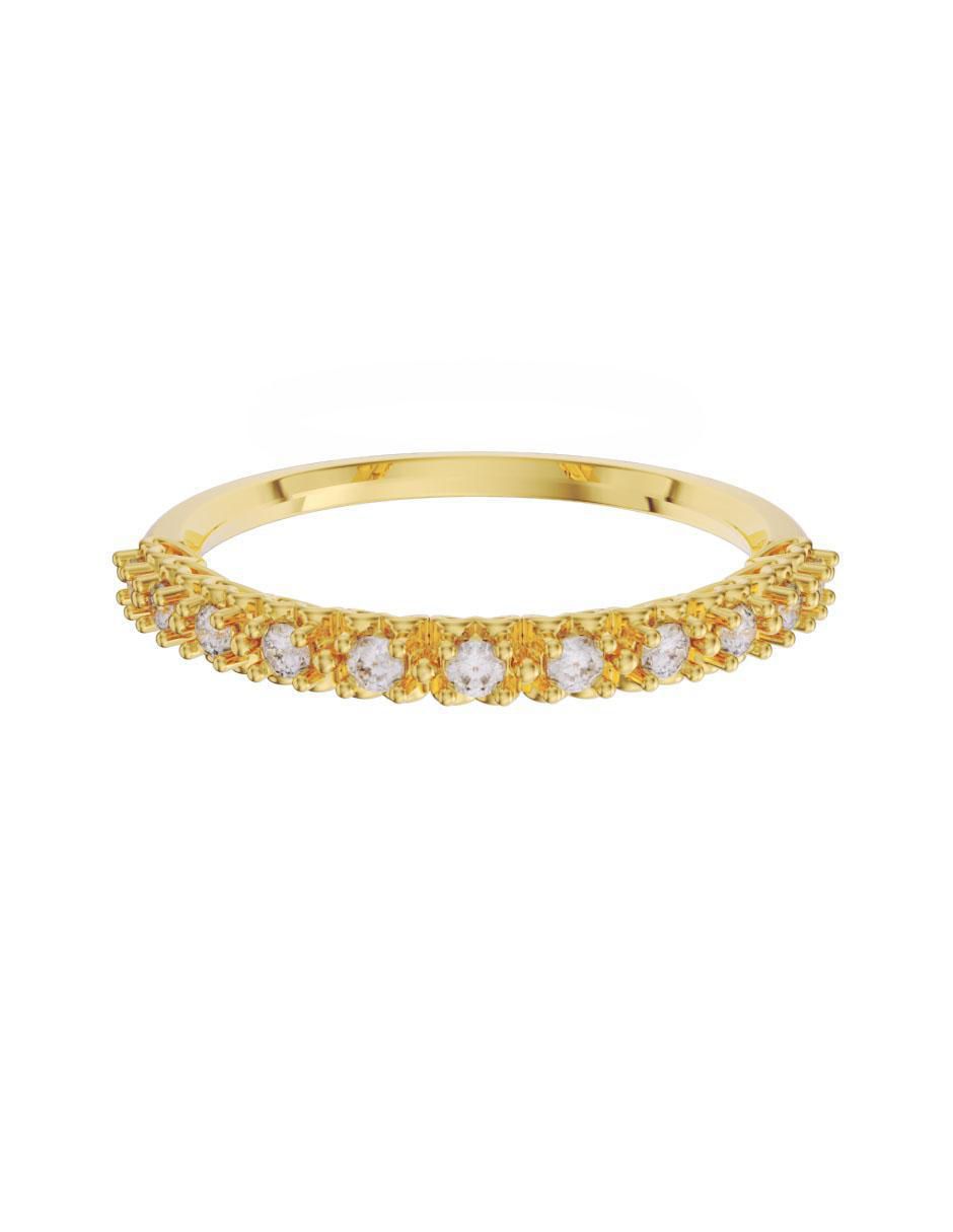 Churumbela de oro 14 k zirconia