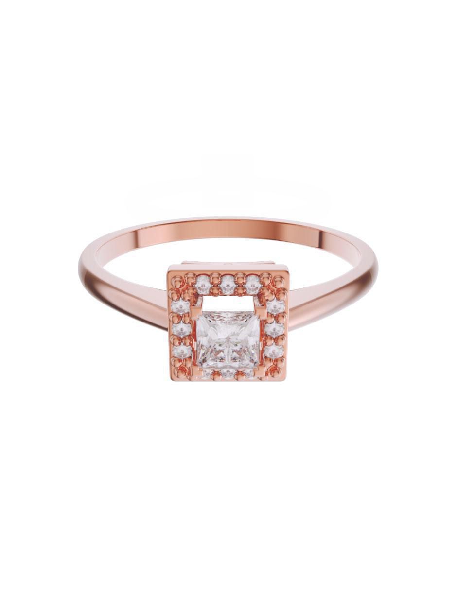 Solitario de oro 14 k zirconia Solitario de oro 14 k zirconia