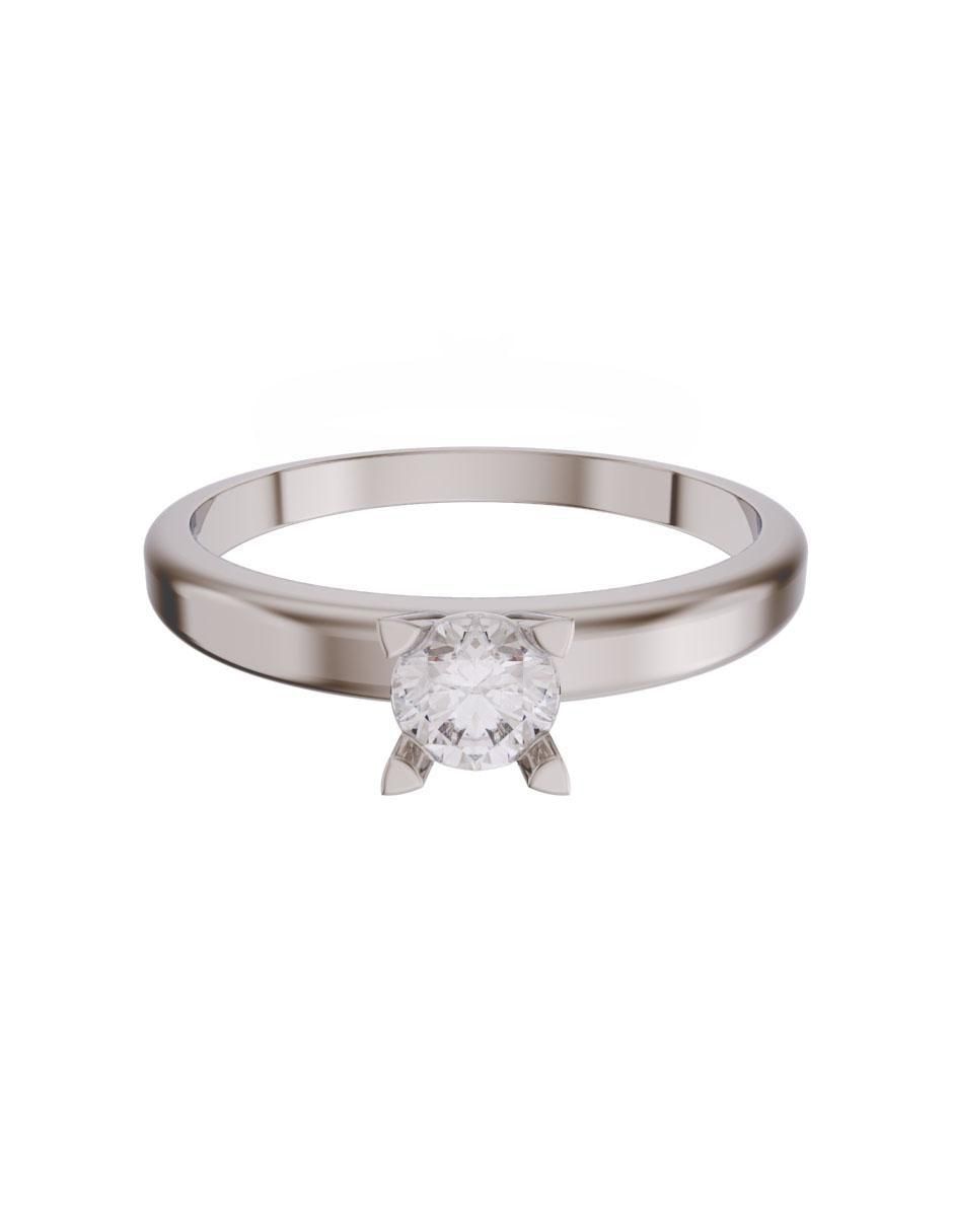 Solitario de oro 14 k zirconia Solitario de oro 14 k zirconia