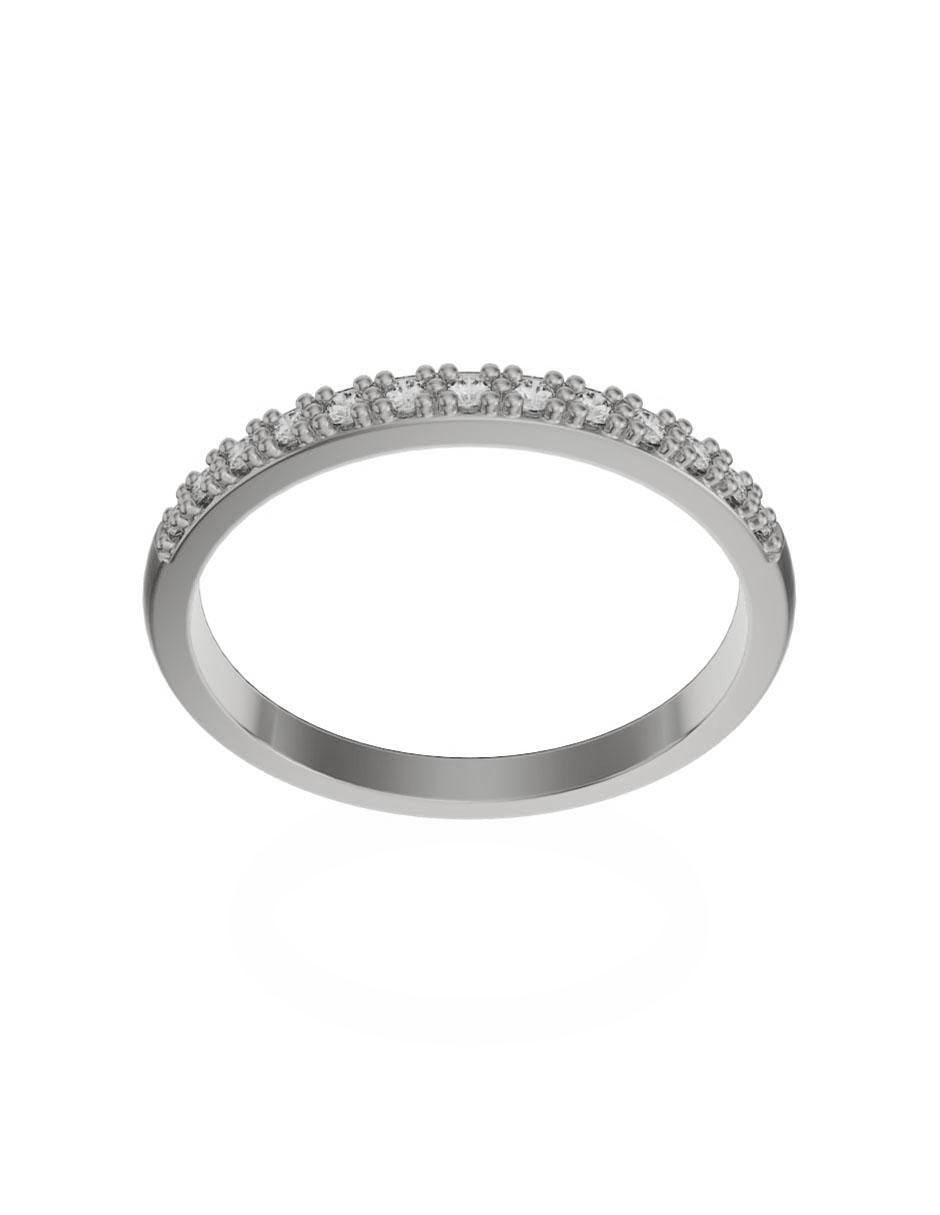 Churumbela de oro 14 k zirconia 2