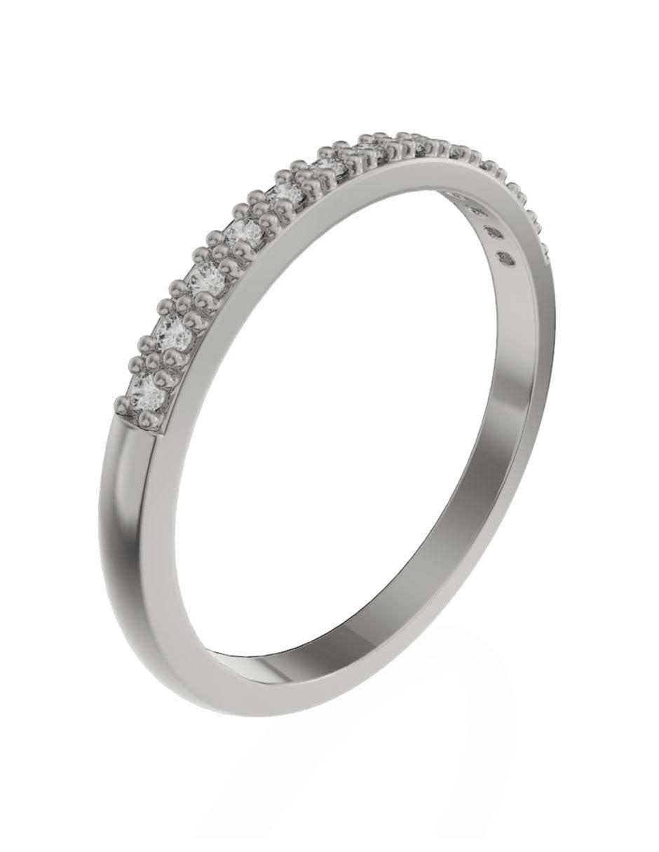 Churumbela de oro 14 k zirconia 3