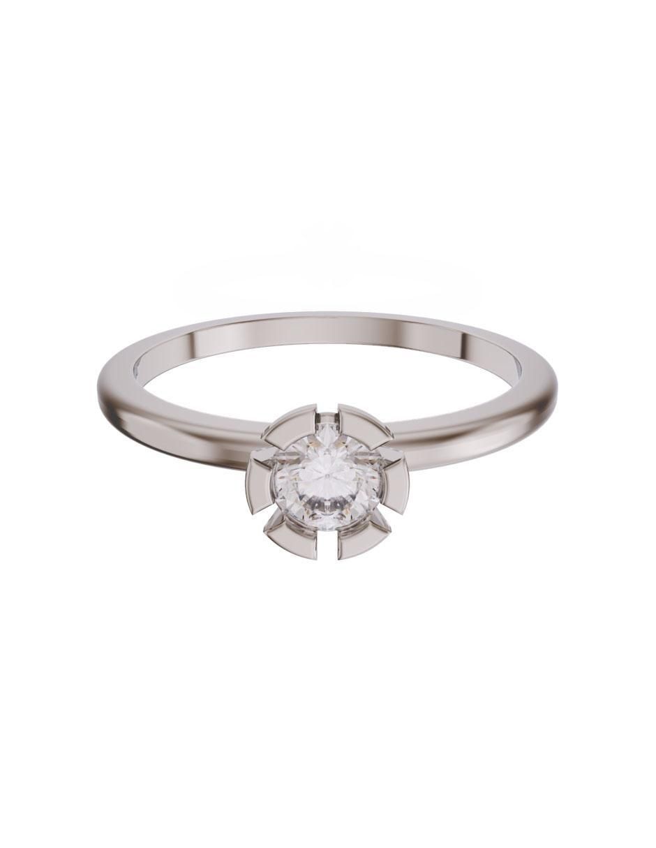 Solitario de oro 14 k zirconia Solitario de oro 14 k zirconia