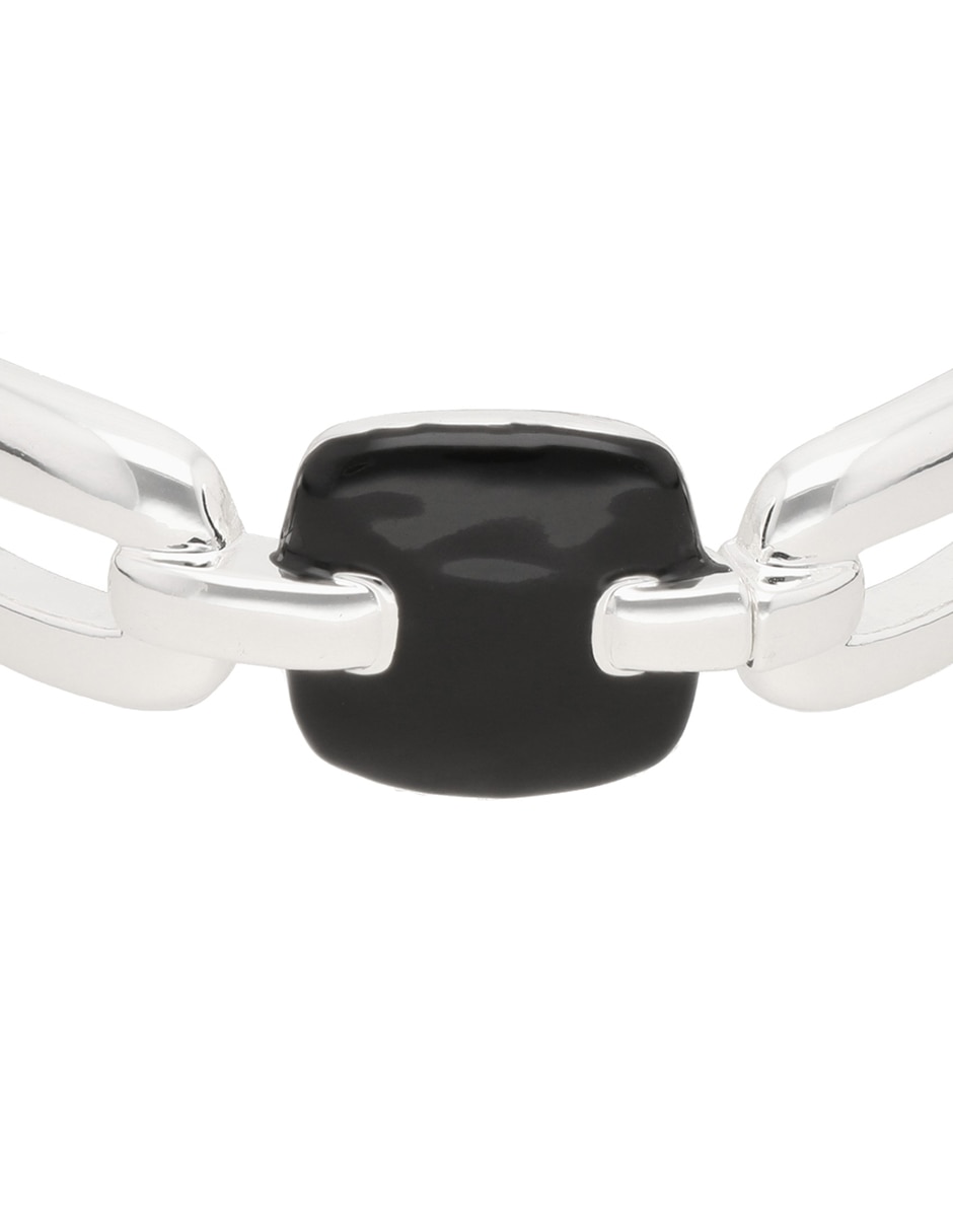 Pulsera Jet Setting con acabado esmaltado 4
