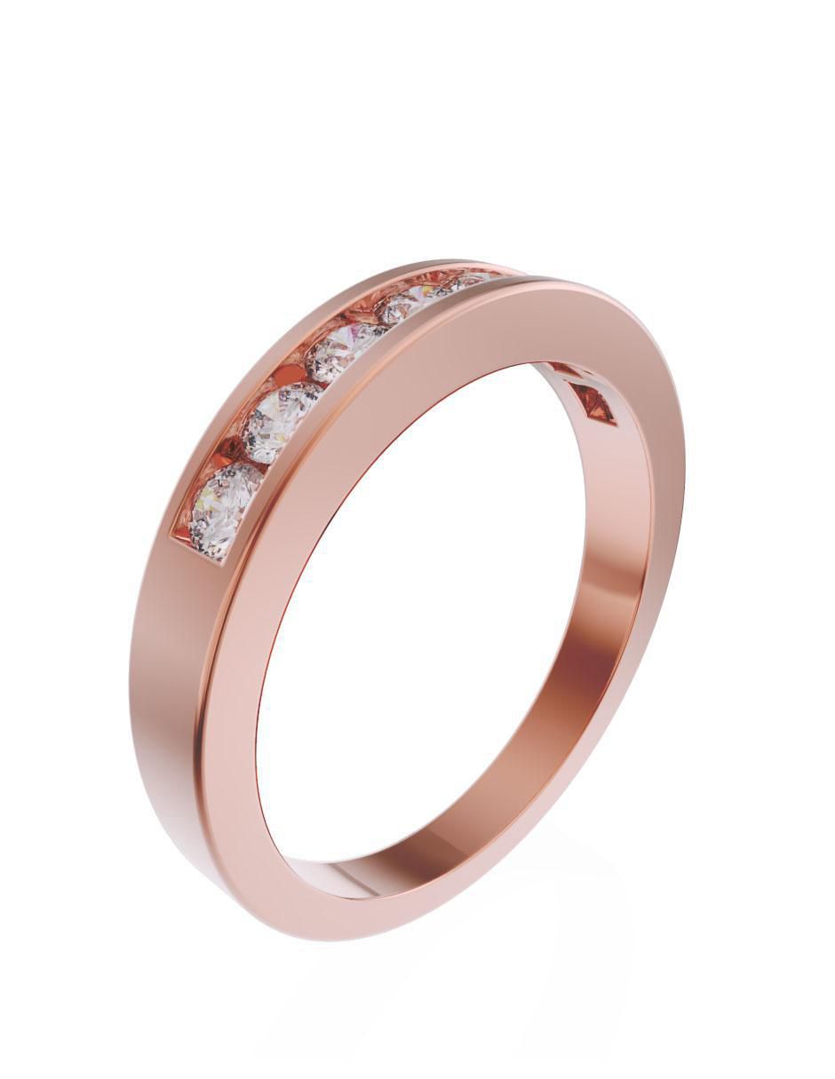 Churumbela de oro 10 k zirconia 3