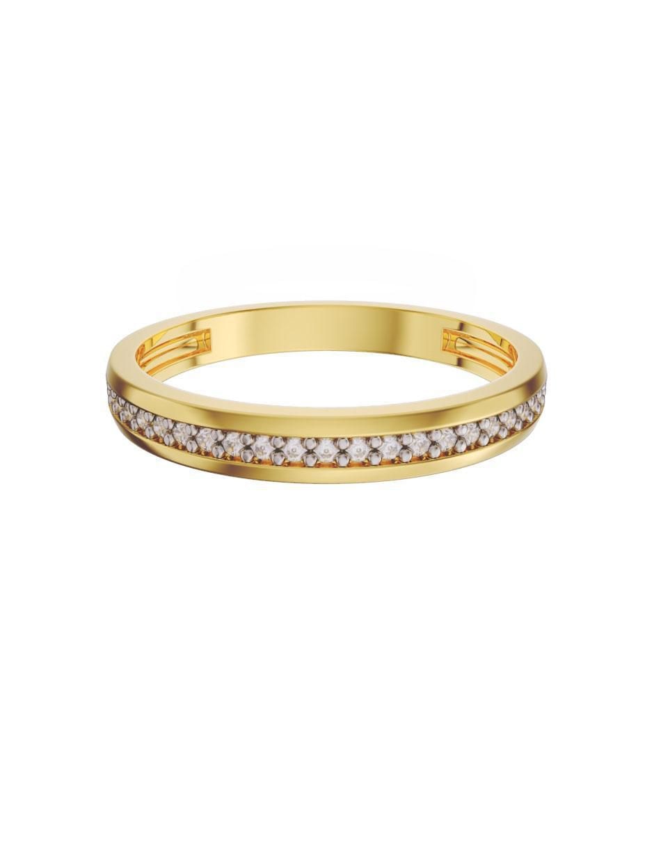 Churumbela de oro 10 k zirconia