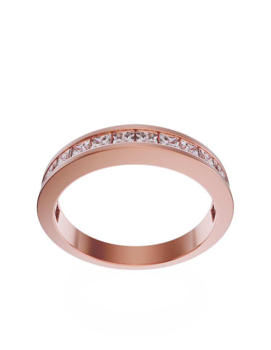 Churumbela de oro 10 k zirconia 2