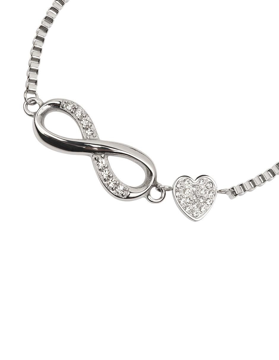 Pulsera luckyly "de" acero inoxidable sin kilataje angie "con acabado" baño oro