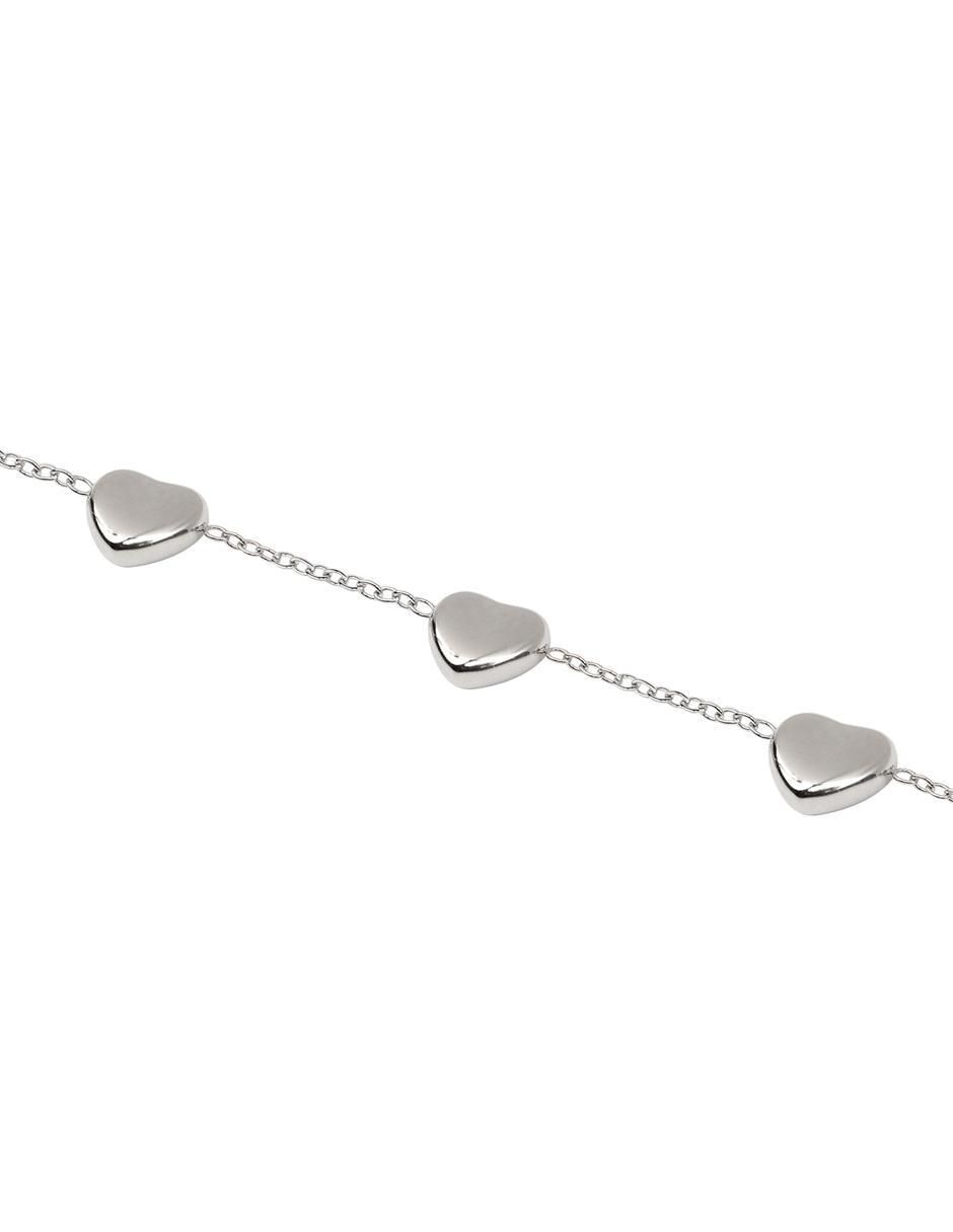 Pulsera luckyly "de" acero inoxidable sin kilataje betsy "con acabado" baño oro