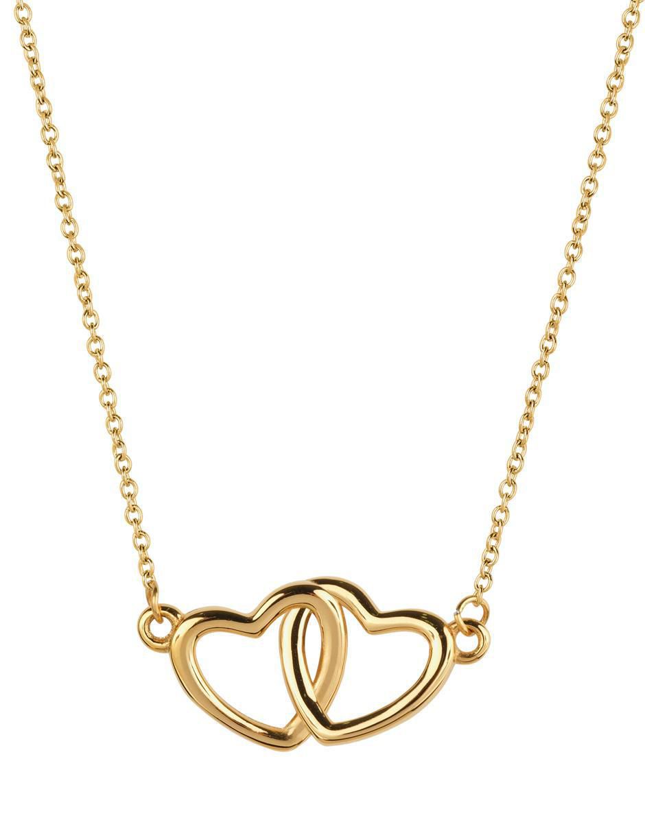 Collar de corazón Elsie 14 K