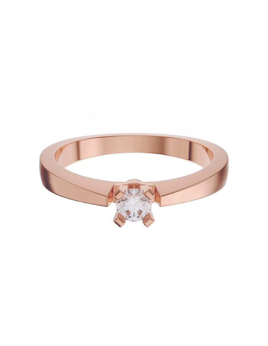 Anillo de compromiso de oro 10 k zirconia Anillo de compromiso de oro 10 k zirconia