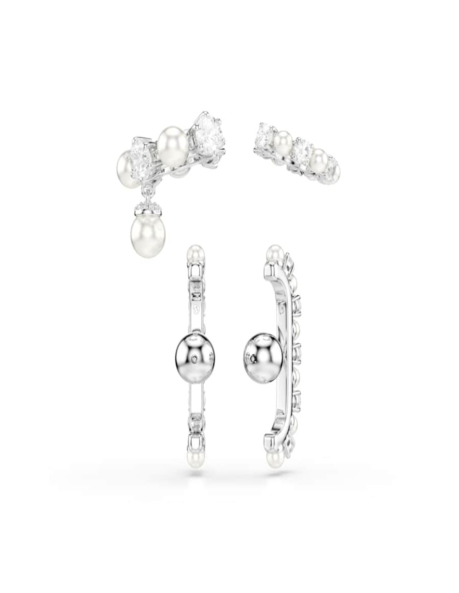 Aretes Matrix Pearl con acabado brillante 6