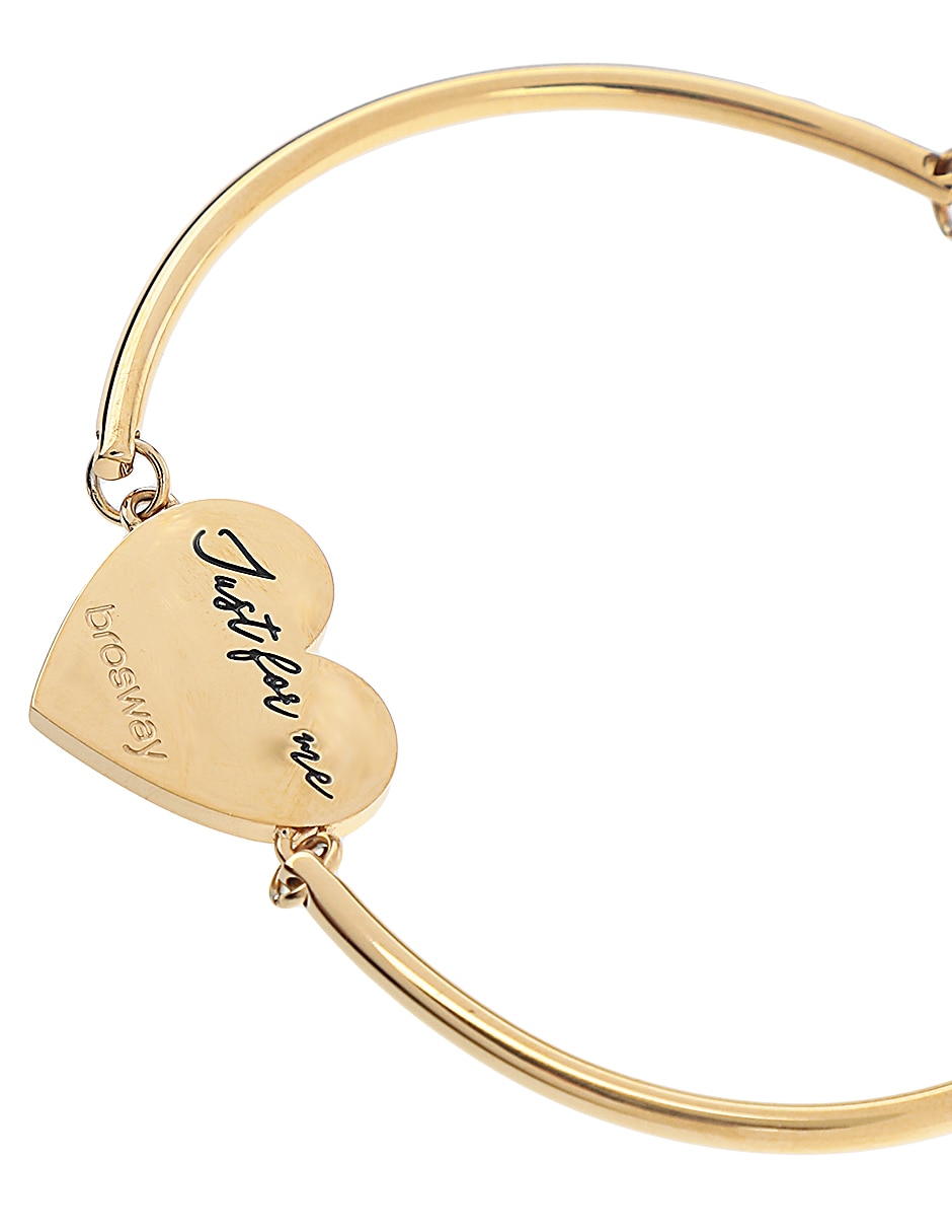 Pulsera de plata P 925 Especial Signature con acabado baño de oro 2