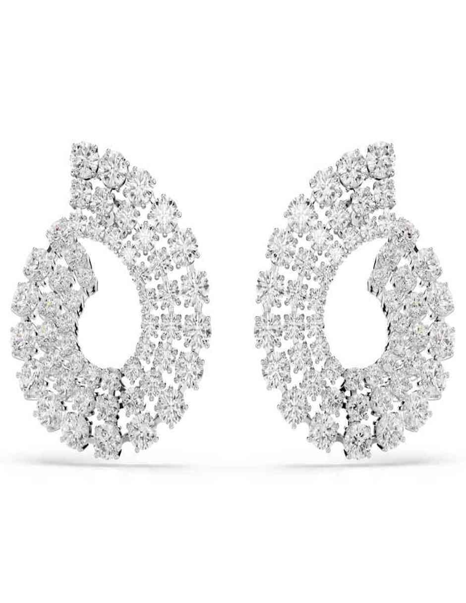 Aretes Matrix Tennis con acabado brillante