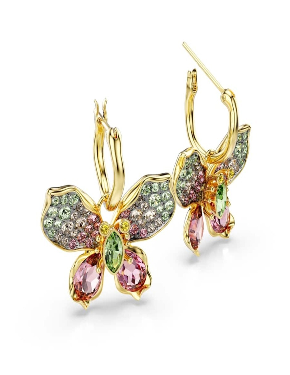 Aretes de mariposa Idyllia F Florere con acabado brillante 3