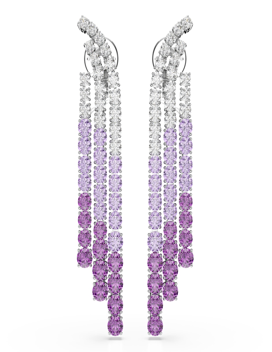 Aretes Matrix Tennis con acabado brillante