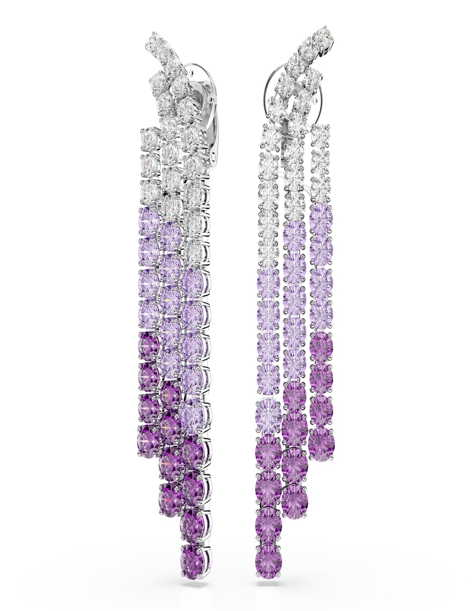 Aretes Matrix Tennis con acabado brillante 2