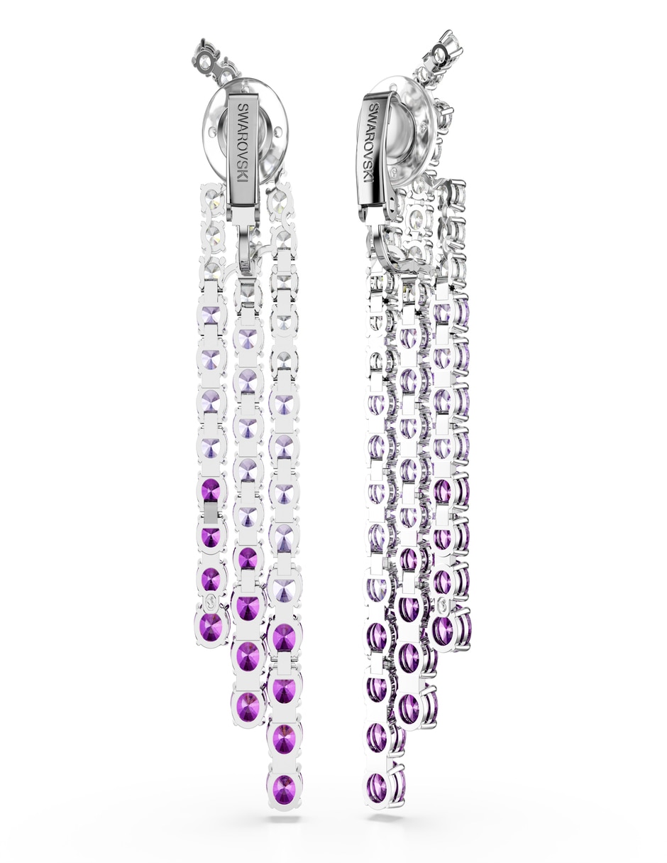 Aretes Matrix Tennis con acabado brillante 4