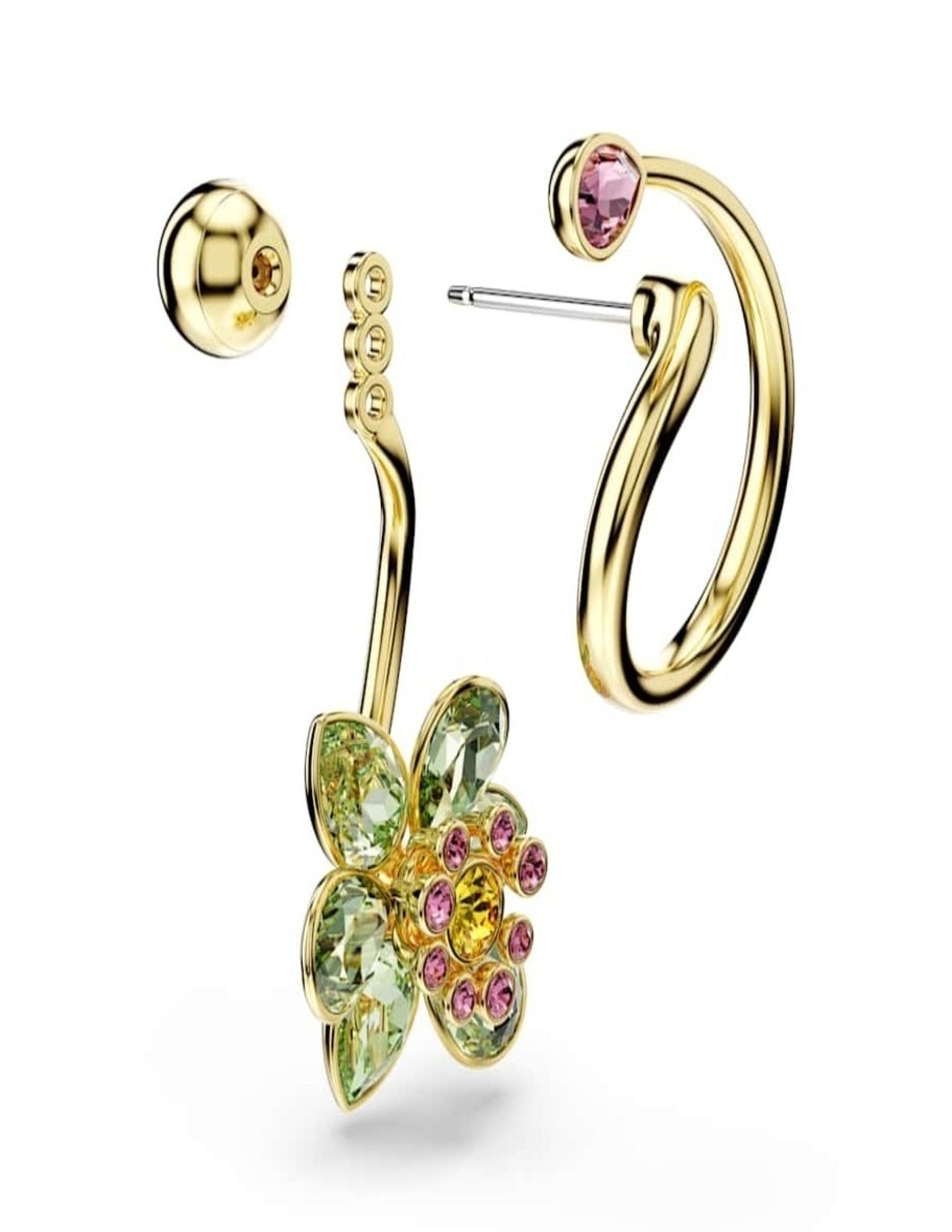 Aretes de flor Idyllia F Florere con acabado brillante 3