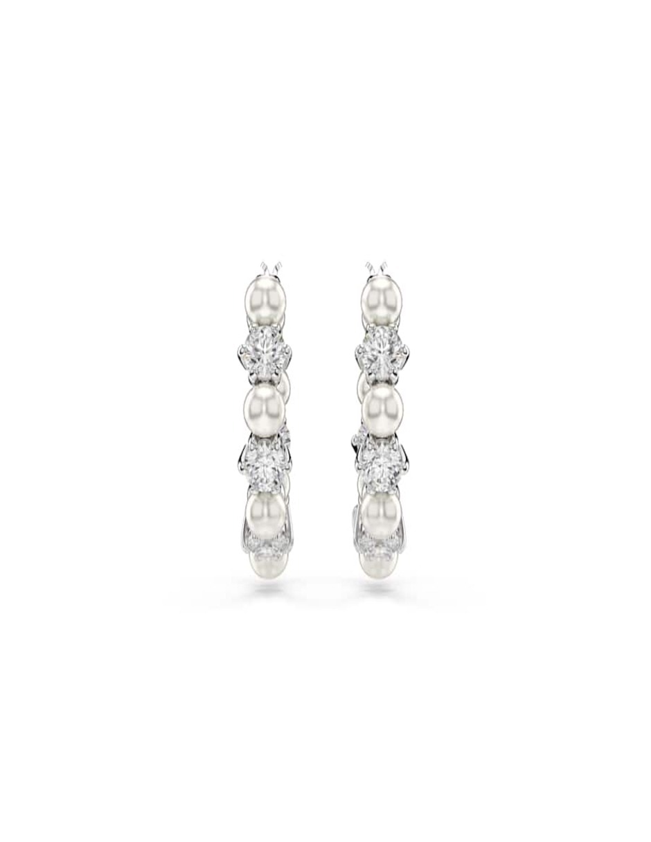 Aretes Matrix Pearl con acabado brillante 4