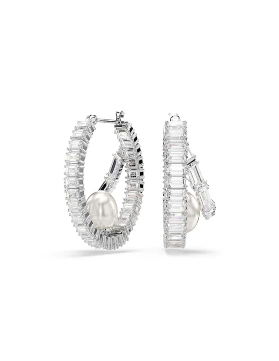 Aretes circulares con acabado brillante