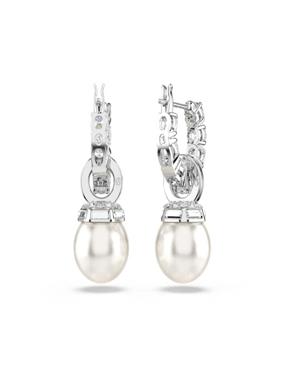 Aretes Matrix Pearl con acabado brillante 2