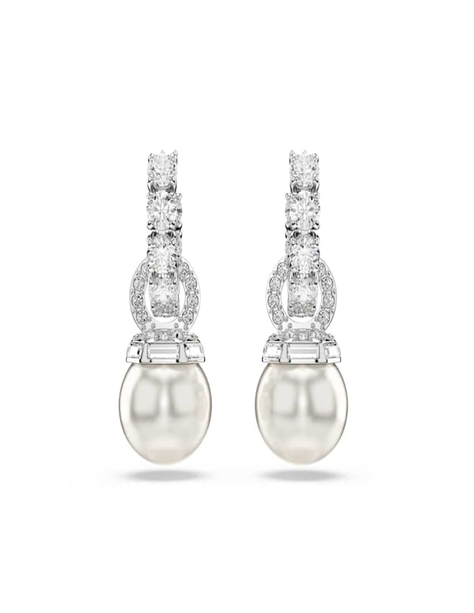 Aretes Matrix Pearl con acabado brillante 4