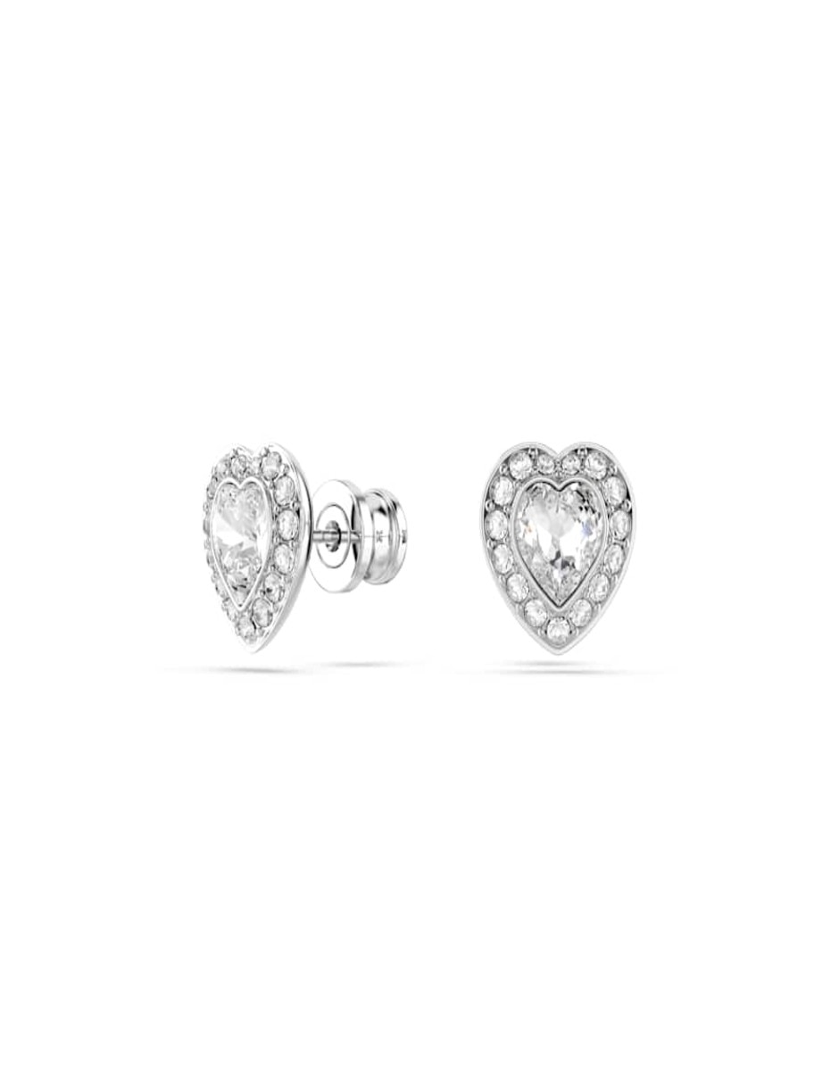 Broqueles de corazón con acabado brillante 5