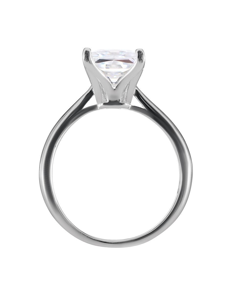 Anillo P 925 de plata zirconia brillante 3