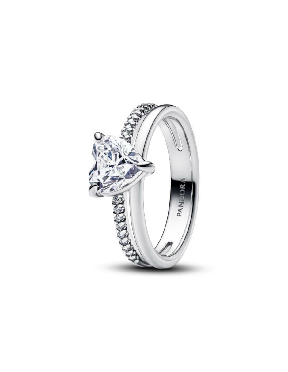 Anillo Timeless P 925 de plata zirconia cúbica brillante 2