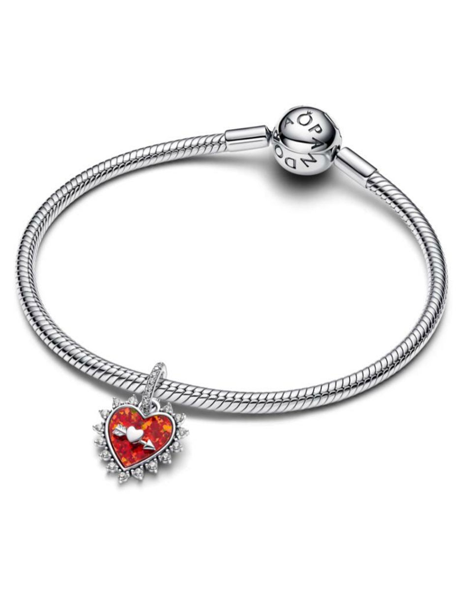 Charm de corazón moments de plata P 925 3